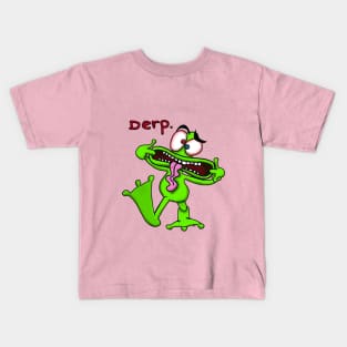 Derp Frog Kids T-Shirt